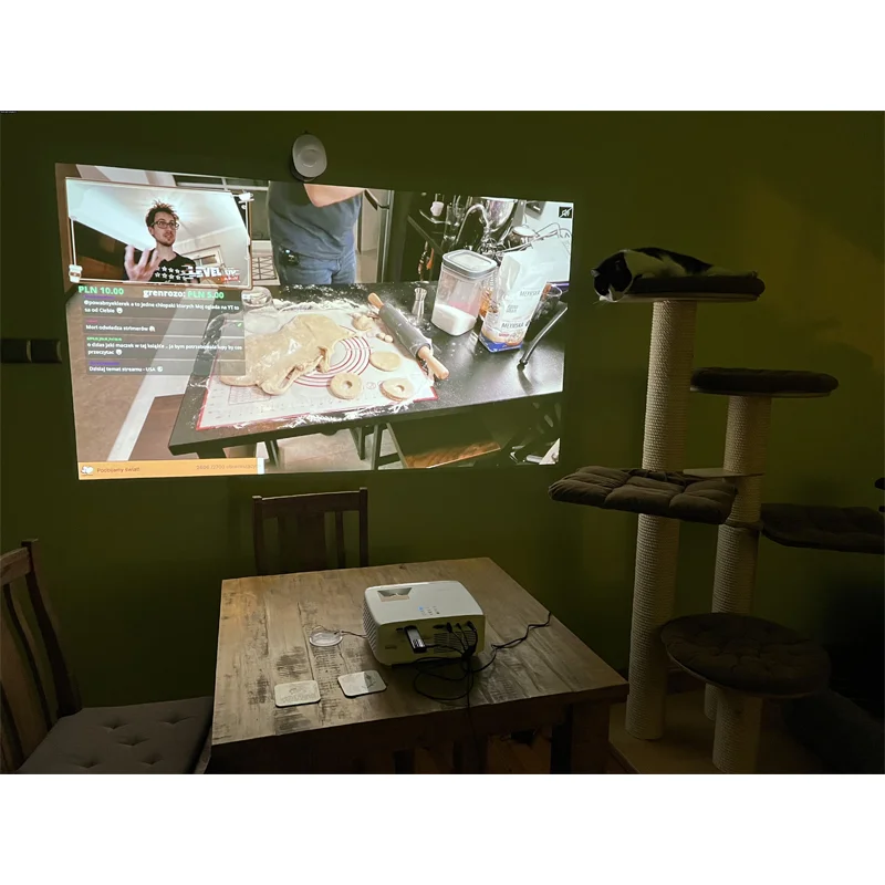 جهاز عرض Optoma GT2000HDR للسينما المنزلية 3500 لومن 1080P جهاز عرض فيديو 4K رمي قصير مسرح منزلي ذكي Proyector ثلاثي الأبعاد