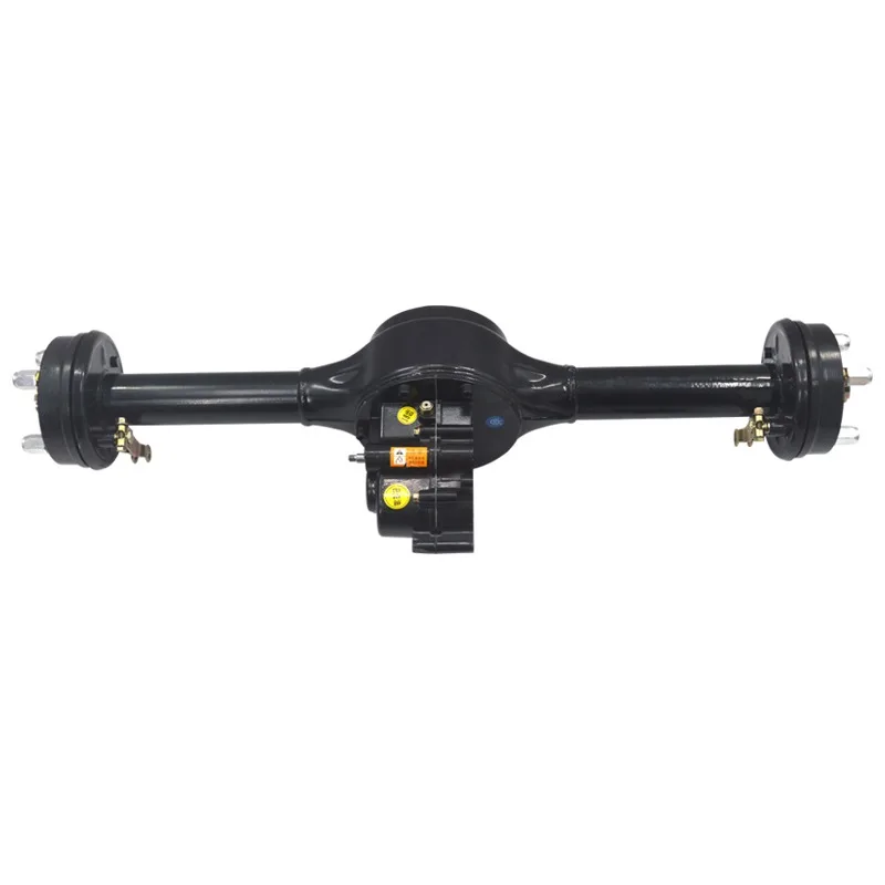 Electric Tricycle Rear Axle Assembly, Integrated Differential Split Tooth Power Motor Disc Brake Rear Axle Accessories for Trike