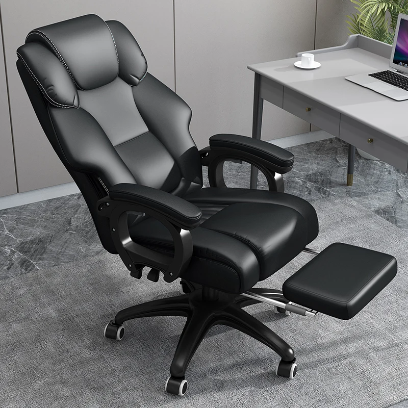 Office Chair Ergonomic Individual Reclining Gamer Single Person Wheels Furniture Home Leather Computer Armchair Mesh Transformer