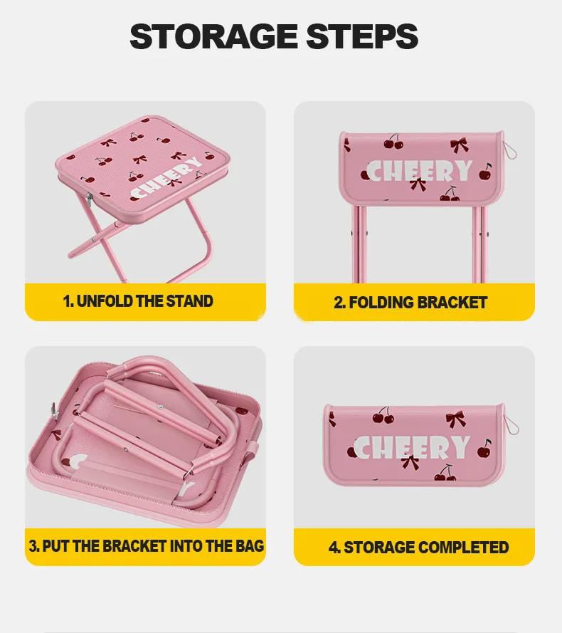 Ultralight Portable Folding Stool Outdoor Camping Chair Fishing Seat Picnic Travel Chair Multifunctional Accessories