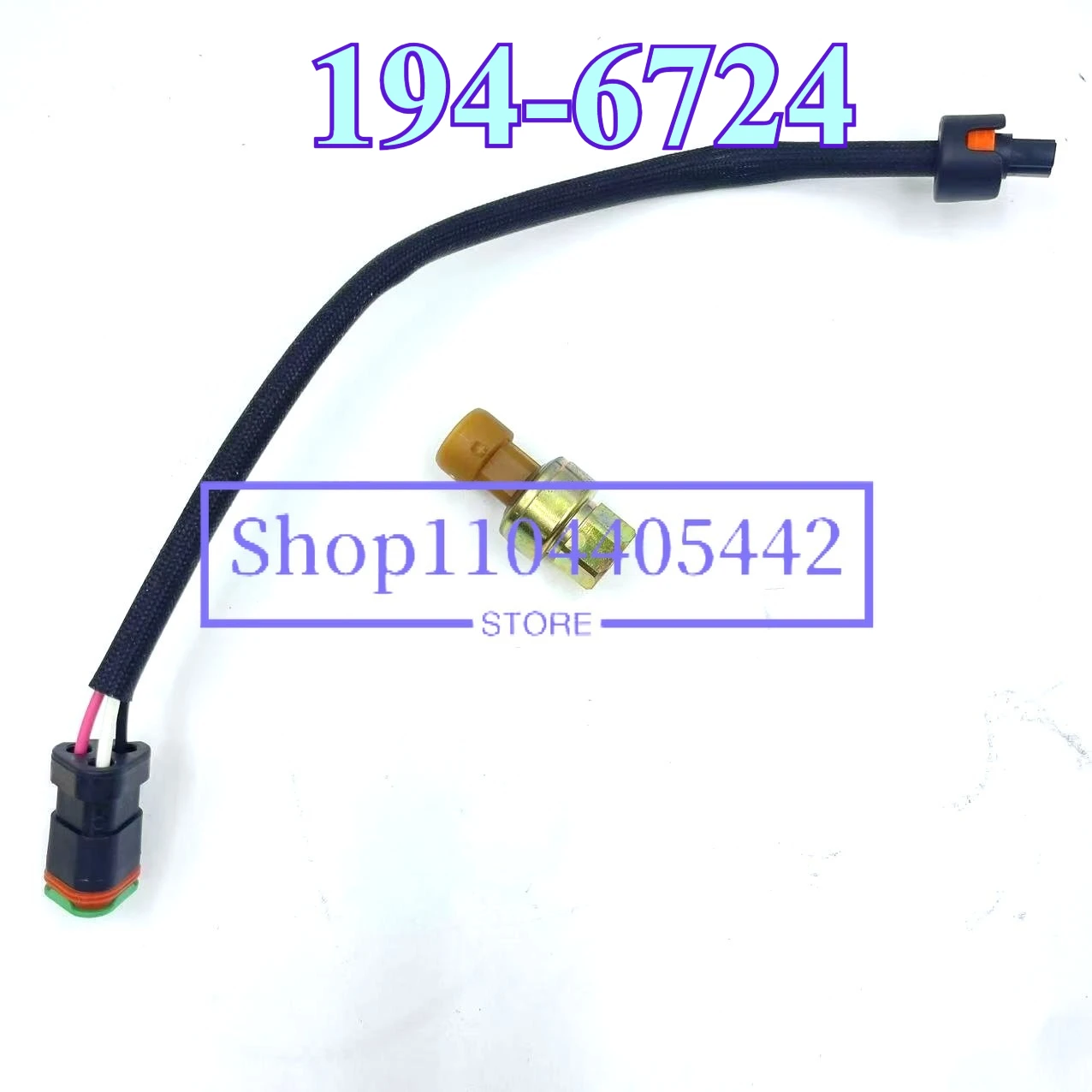 

194-6724 194-6725 Fuel Pressure Sensor 194-6722 194-6723 for 325C E325C Excavator C15 Pressure Sensor