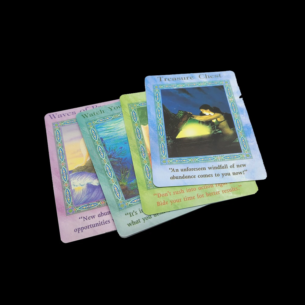 NEW AGE PRODUCTS Magical Mermaids and Dolphin Oracle Cards: A 44-Card Deck andPDF Guidebook