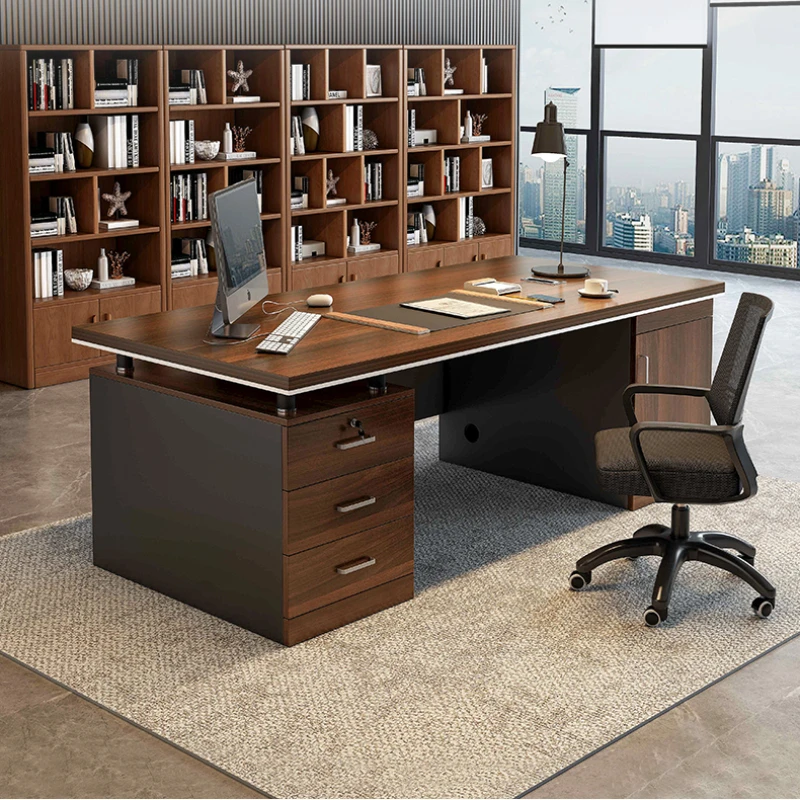 Minimalist Employee Desk Desktop Computer Household Cabinet Office Table Simple Combination Escritorio Oficina Office Furniture