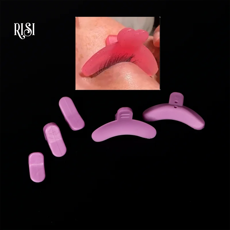 

RISI Silicone Eyelash Lift Pads 3 Sizes Lash Revise Pad Shields Lash Perm Rods Reusable 3D Lashes Curler Makeup Tools