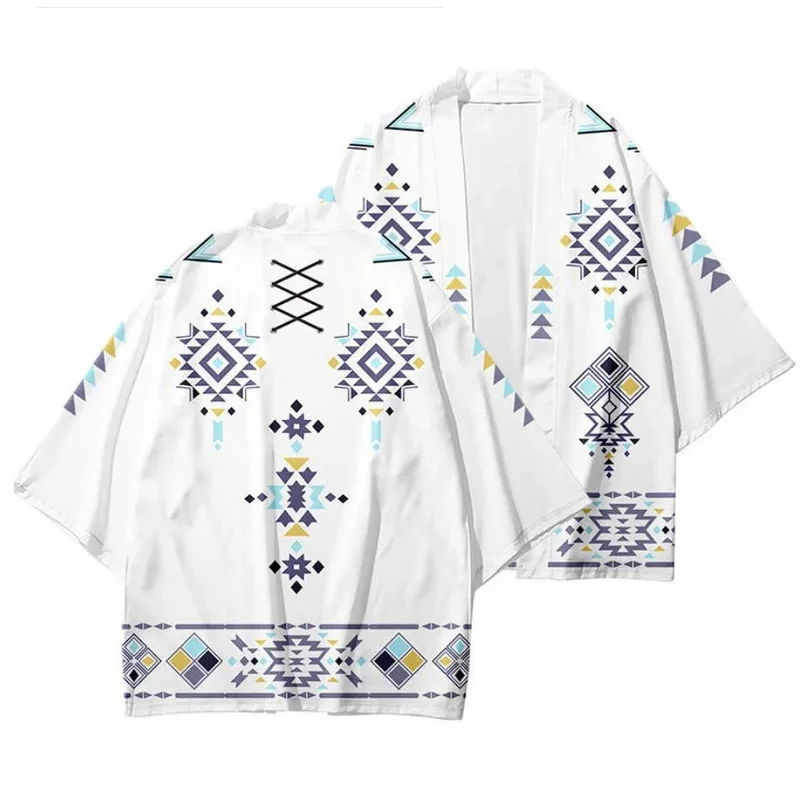 DY20New FINAL FANTASY 14 XIV T-shirt Ala Mhigo haori kimono Anime t shirt Polyester Summer Short-sleeve Tees tops25