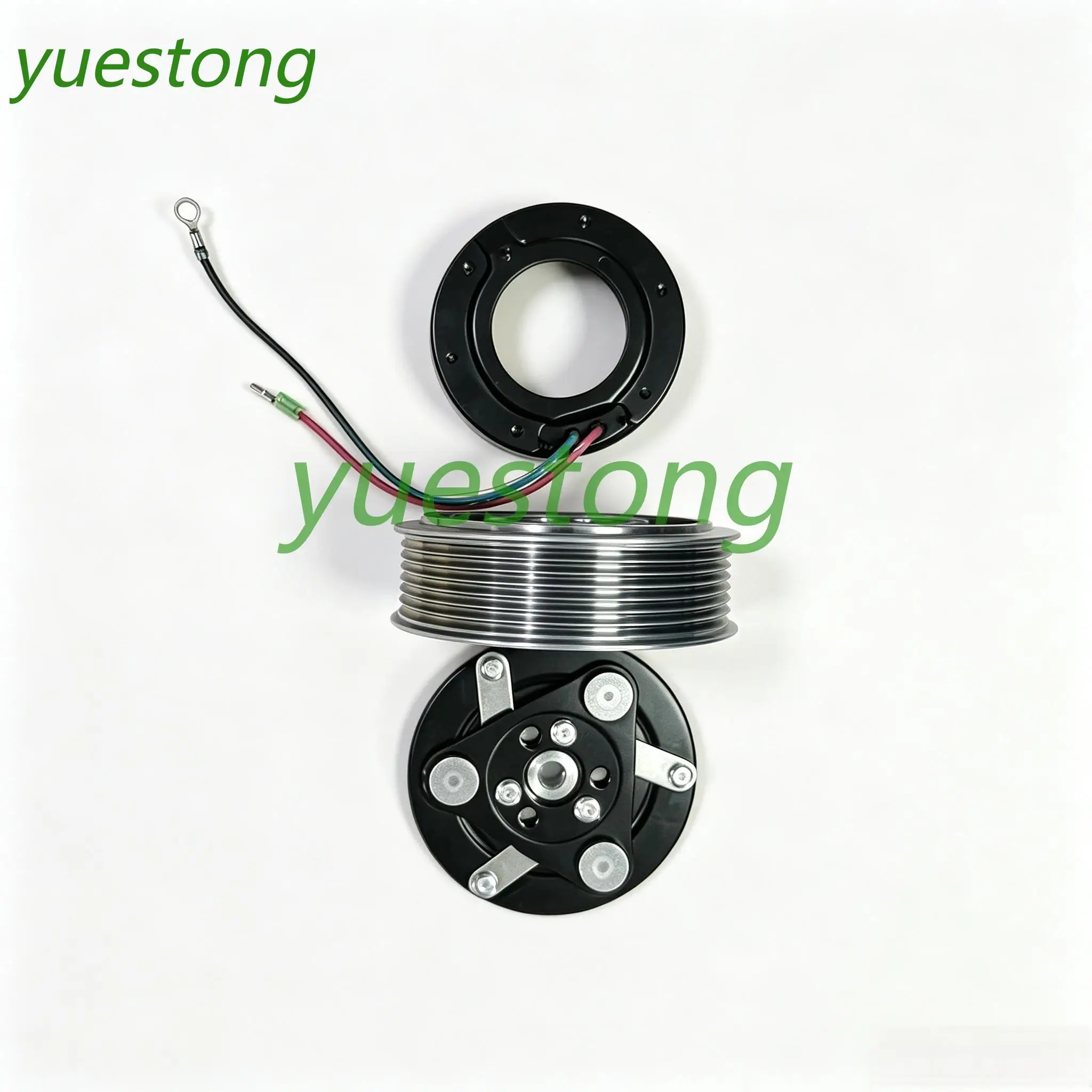 AC Compressor Clutch Kit w 7PK pulley For Honda CR-V 38900-RZA-004 38900-RZA-014 38924-RWC-A01 38924-RWC-A02 38900RZA014