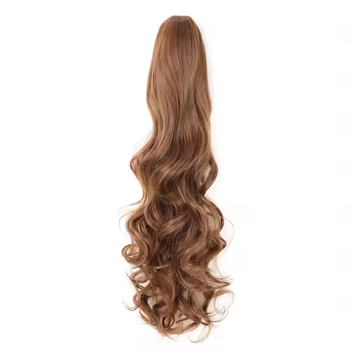 Claw Clip Ponytail Extension 18"&24 Clip in Wavy Synthetic Ponytail Hair Extensions Long Pony Tails for Women Extensions - Image 17