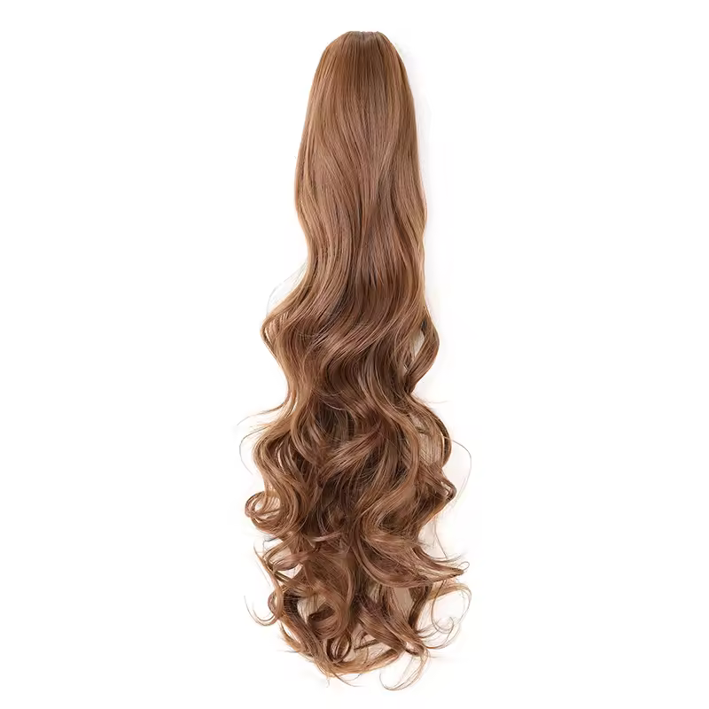 Claw Clip Ponytail Extension 18"&24 Clip in Wavy Synthetic Ponytail Hair Extensions Long Pony Tails for Women Extensions - Image 17