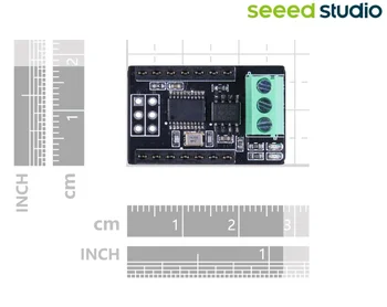 Seeed XIAO RP2040 CAN Bus Breakout Kartı (XIAO ve QT Py için), CAN-BUS Shield MCP2515 kontrol ünitesi, SN65HVD230 alıcı-verici çipi 6 best sales Xiao rp2040 - №1
