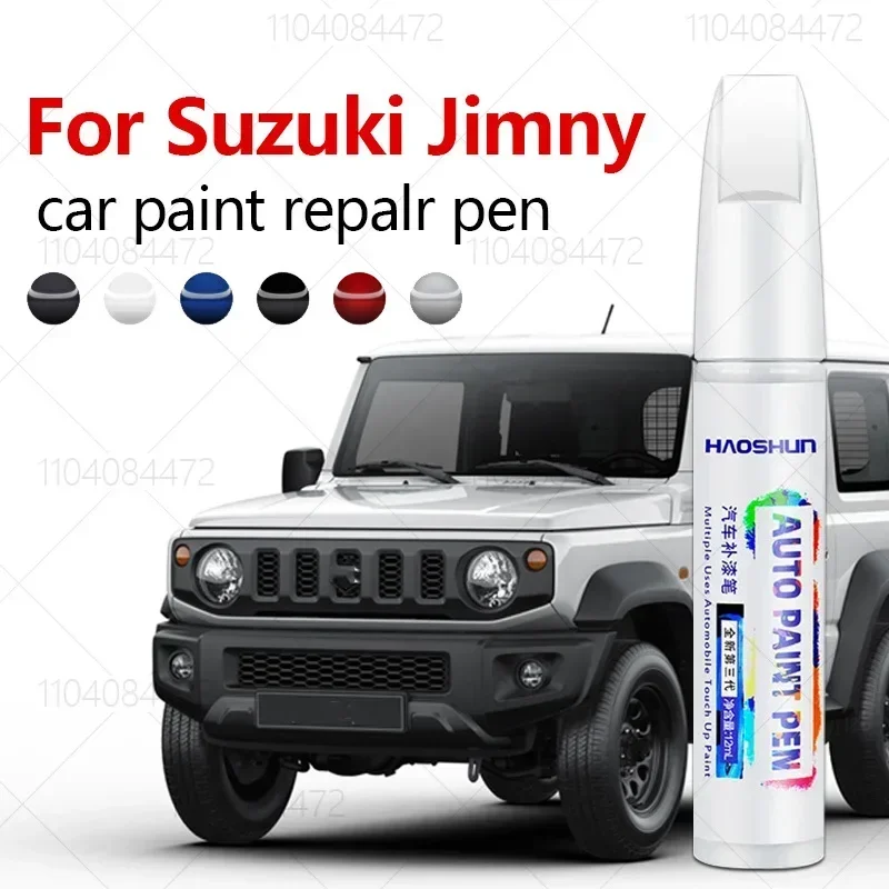 For Marti Suzuki Jimny 1998-2025 JB53 JB64 JB74 Paint Repair Pen Touch Up Scratch Remover DIY Auto Accessories Black White Red