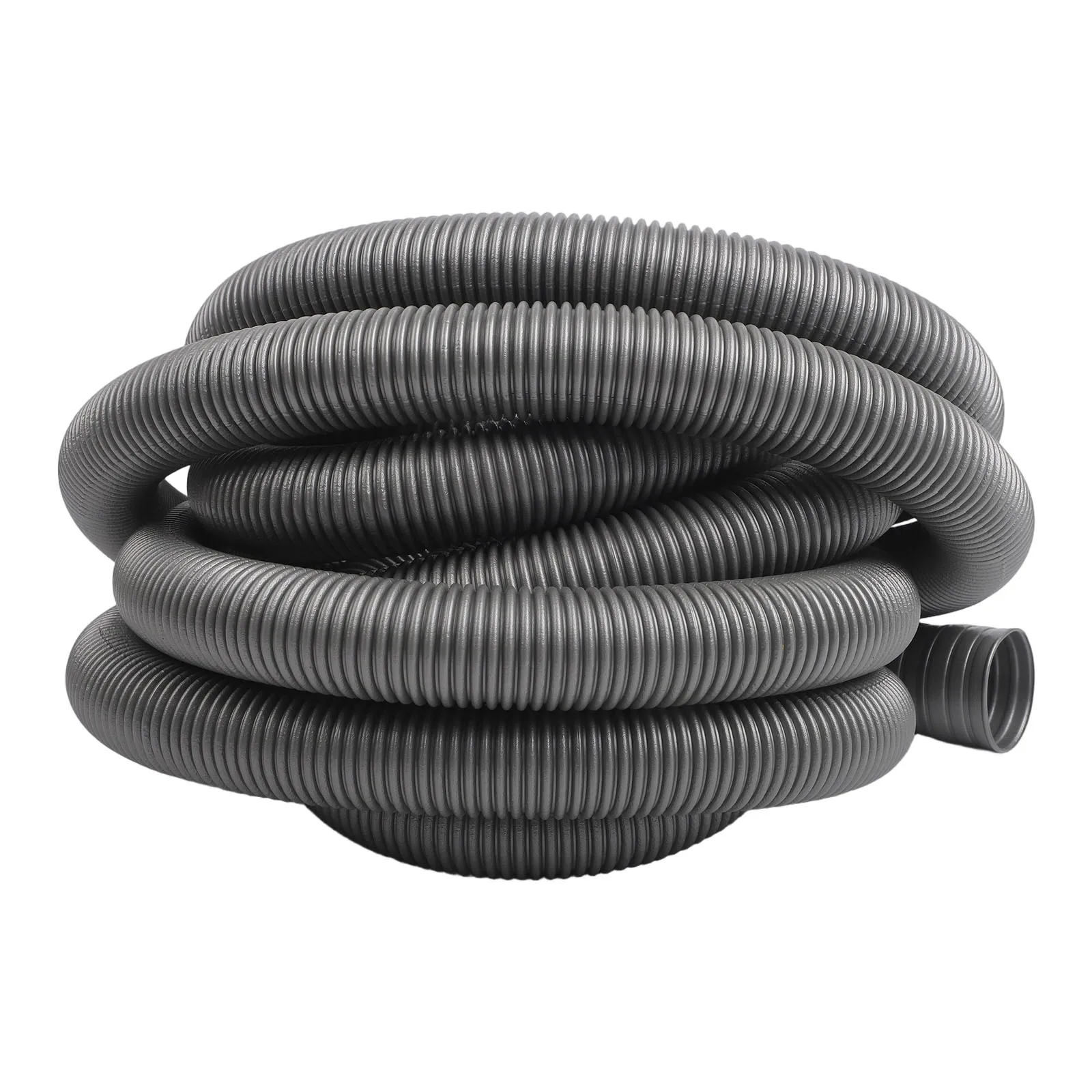 Grey 5 Meter RV Sewer Hose Kit Flexible Drainage Pipe With Multi Size Adapters For Caravan Trailer Waste Water Tank Connection