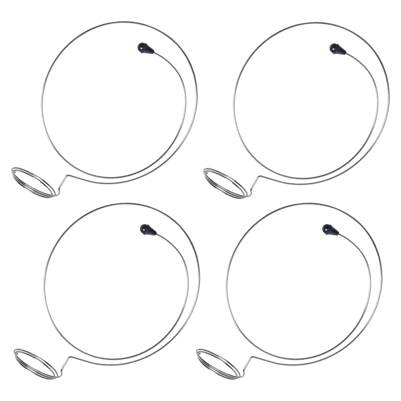 4Pcs Cord Holders, Magnifier Loupe Holder Watchmakers, Loupe Lens Headband, Jewellers Eyeglass Holder Head Band, Durable