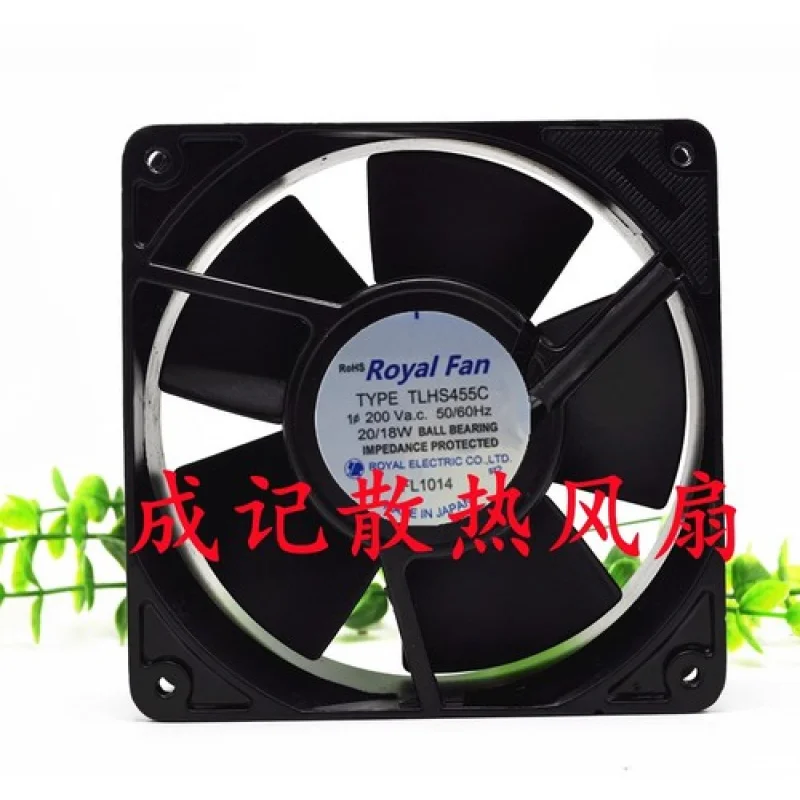 

C for ROYALFAN TLHS455C AC200V 20/18W All Metal Cooling Fan