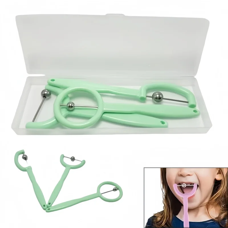 

Набор из 3 тренажеров для мышц языка и ротовой полости для детей, для развития речи при аутизме