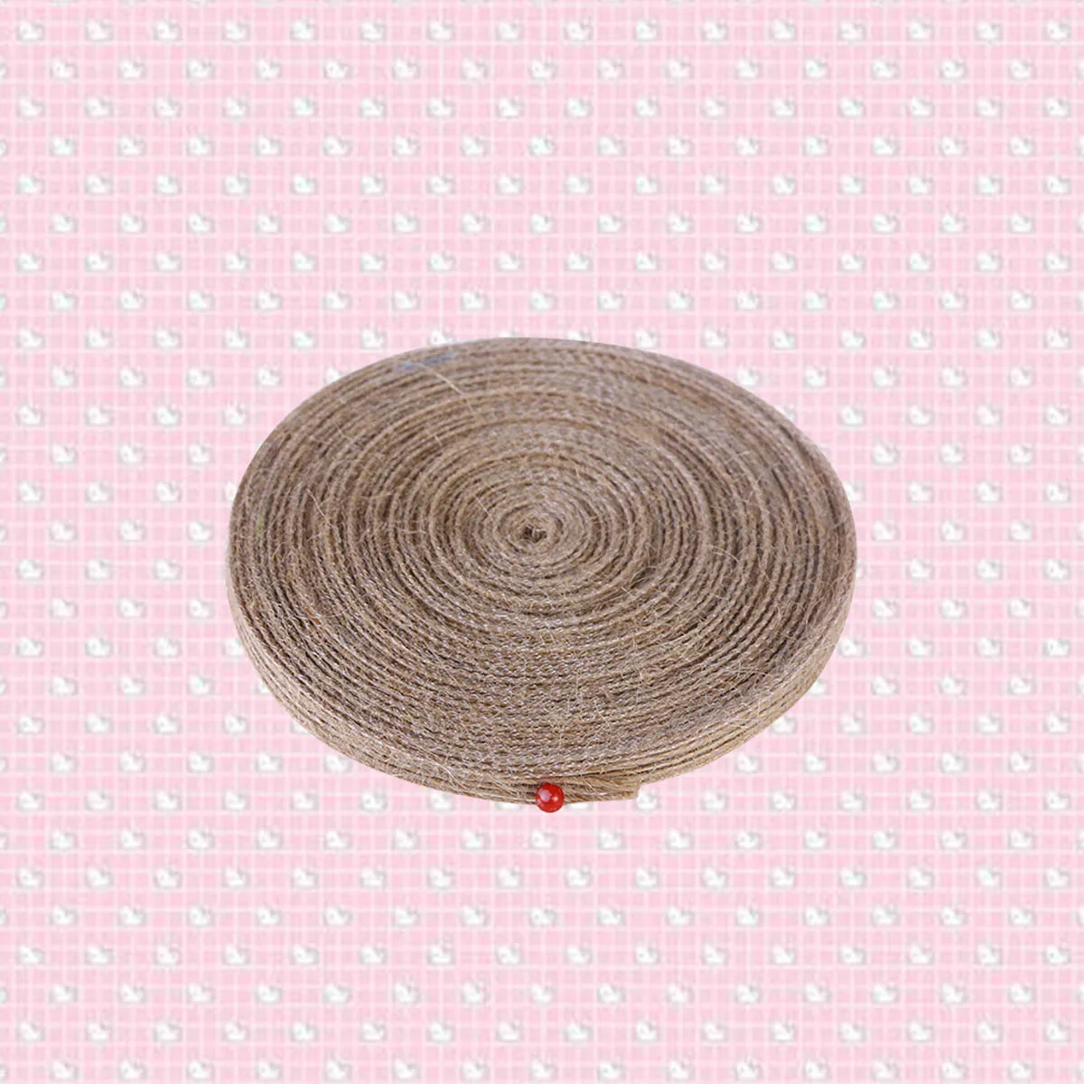 

Natural Brown Jute Webbing Ribbon Durable DIY Decoration Craft Embellishments Burlap Twine Wedding Bag Accessories