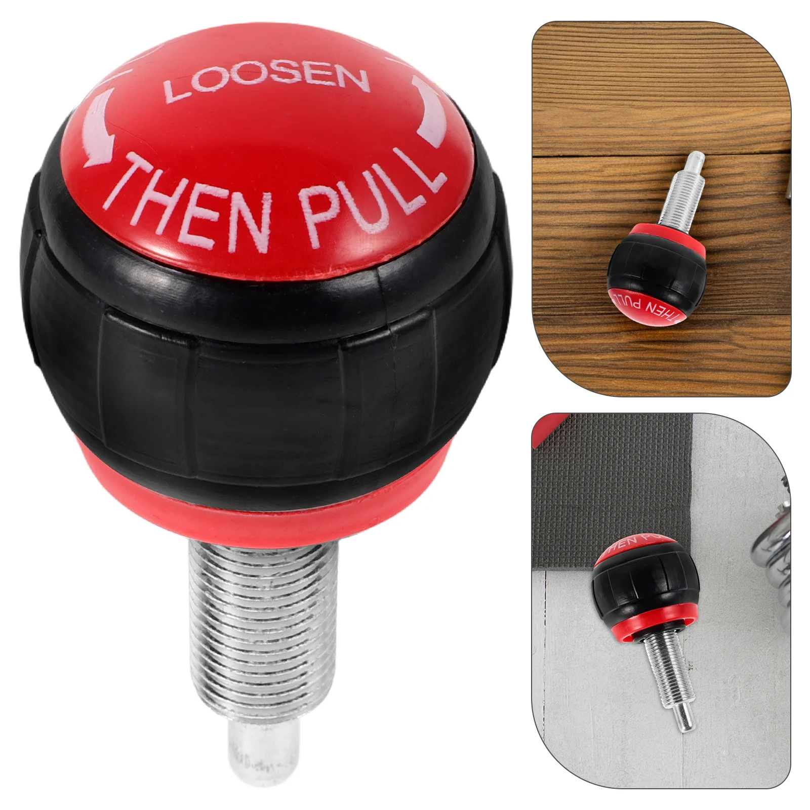 

Adjustable Exercise Bike Pull Pin Spring Knob Replacement For Home Fitness Equipment Ergonomic Ball Handle Durable Locking Pop
