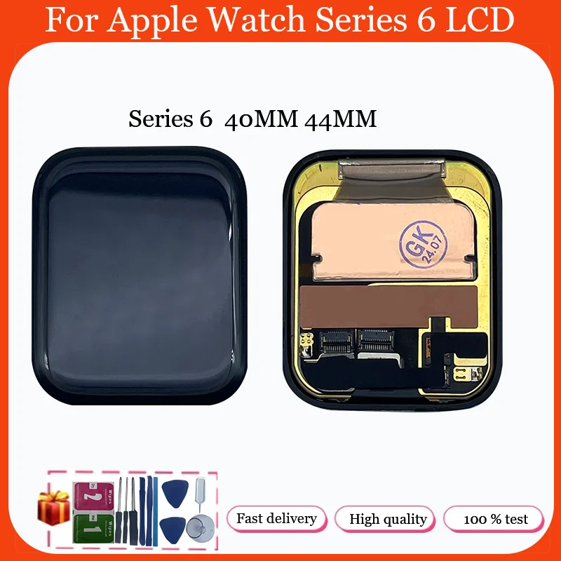 

For APPLE Watch Series 6 lcd Touch Screen Display Digitizer Assembly Replace For iWatch S6 Display 40mm 44mm