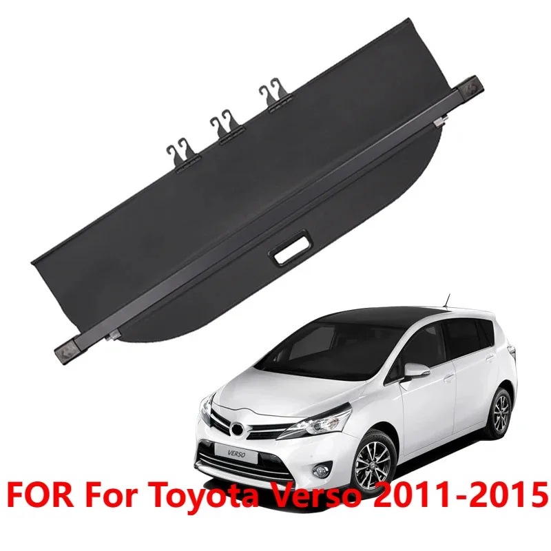 For Toyota Verso 2011-2015 Folding Trunk Cargo Cover with Privacy Shield Auto Interior Accessory