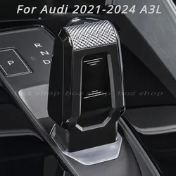For Audi 2021-2024 A3L Car Gear Shift Knob Shifter Car Interior Refit Parts Decorative Accessories Gear Refit  Accessories
