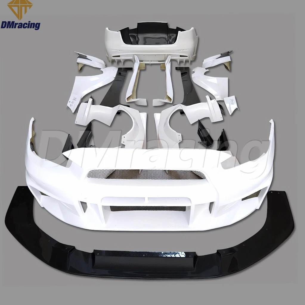 Kit carrosserie large en fibre de verre style VARI VRS VER 2 pour MITSUBISHI LANCER EVOLUTION EVO X EVO 10 2008-2015