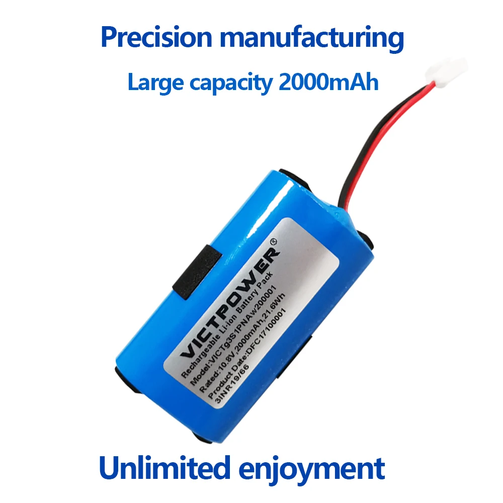 Victpower Replacement Battery for Massage Gun  7.2V-21.6V - Deep Cycle, Overcharge Protection - Compatible with 95% Guns