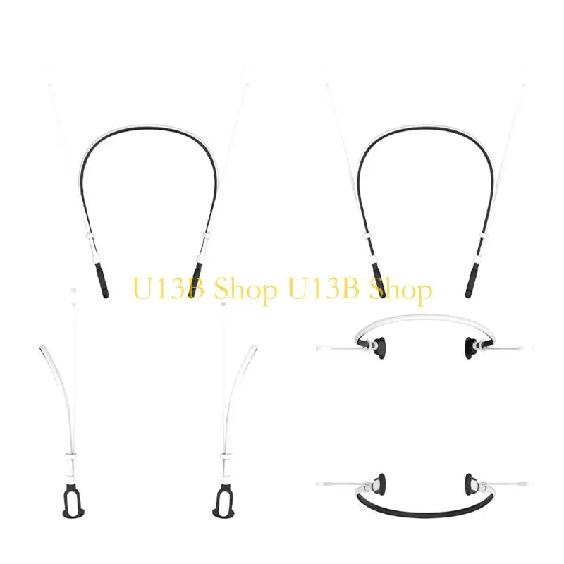 U13B Flexible Safety Leash Tether Cord For Wireless Earbuds Prevents Accidental Drop