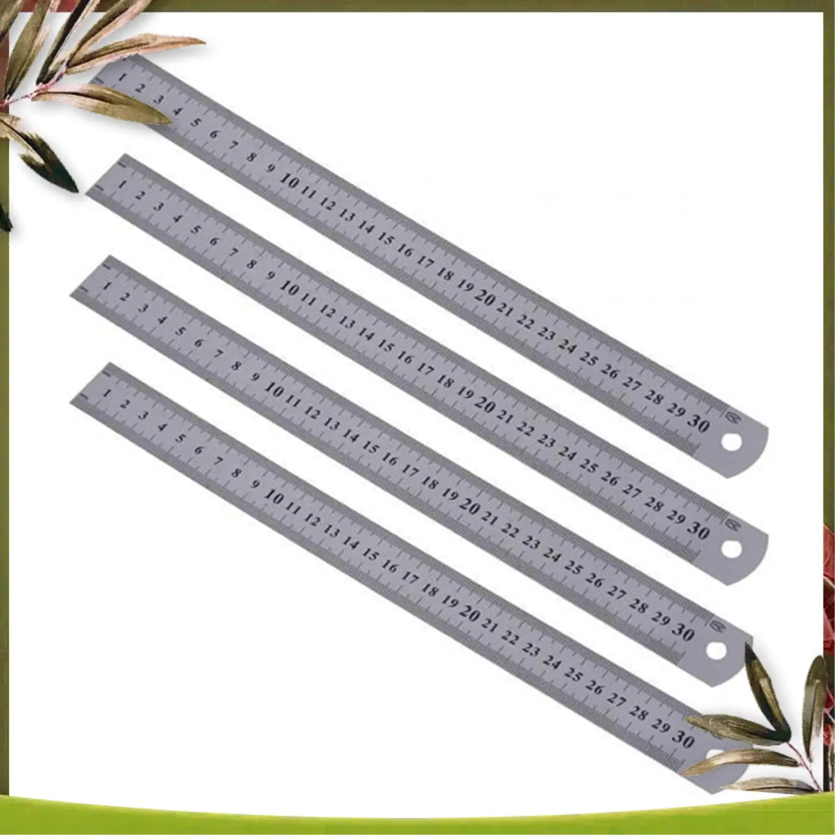 

ABDW-4X линейка из нержавеющей стали, метрическая функция, 30 см, 12 дюймов