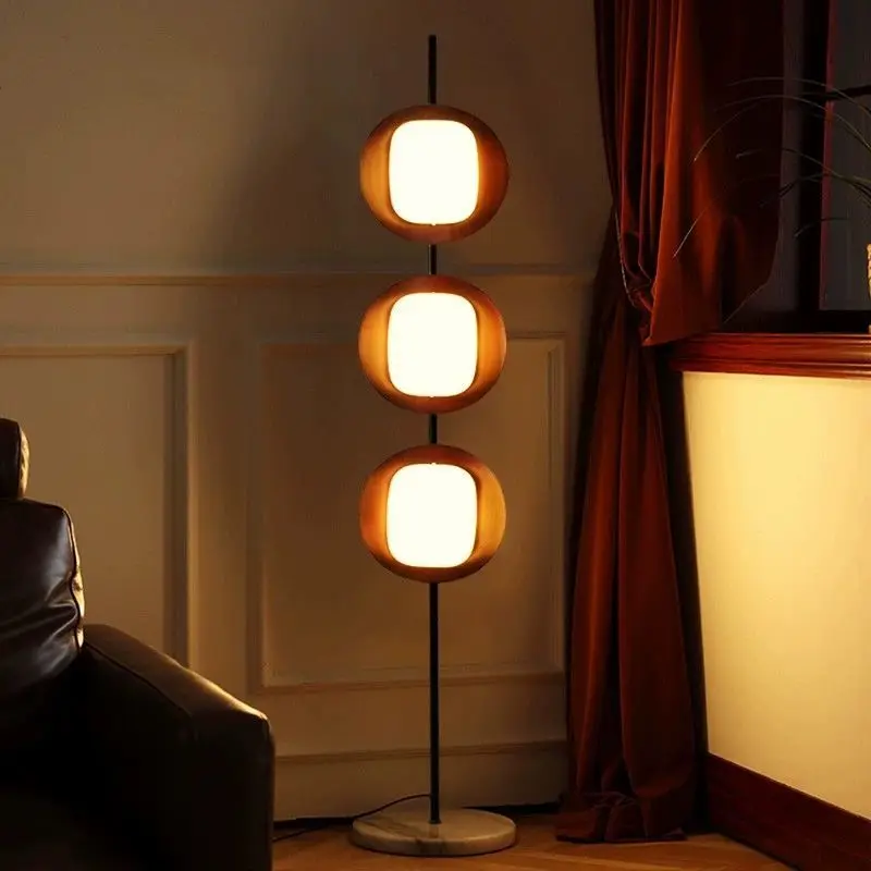 

Nordic Modern Floor Lamp for Living Room Bedroom Standing Sailing Lamp Ambient Lighting Creative Ins Style High-end Retro