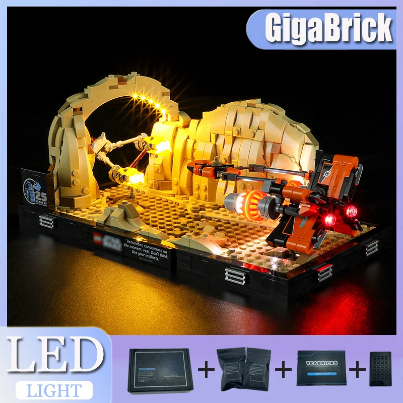 

luxury quality LED Lighting Set for Lego 75380 (Only Led Light,Without Blocks Model) Perfect Fit & Brilliant Glow