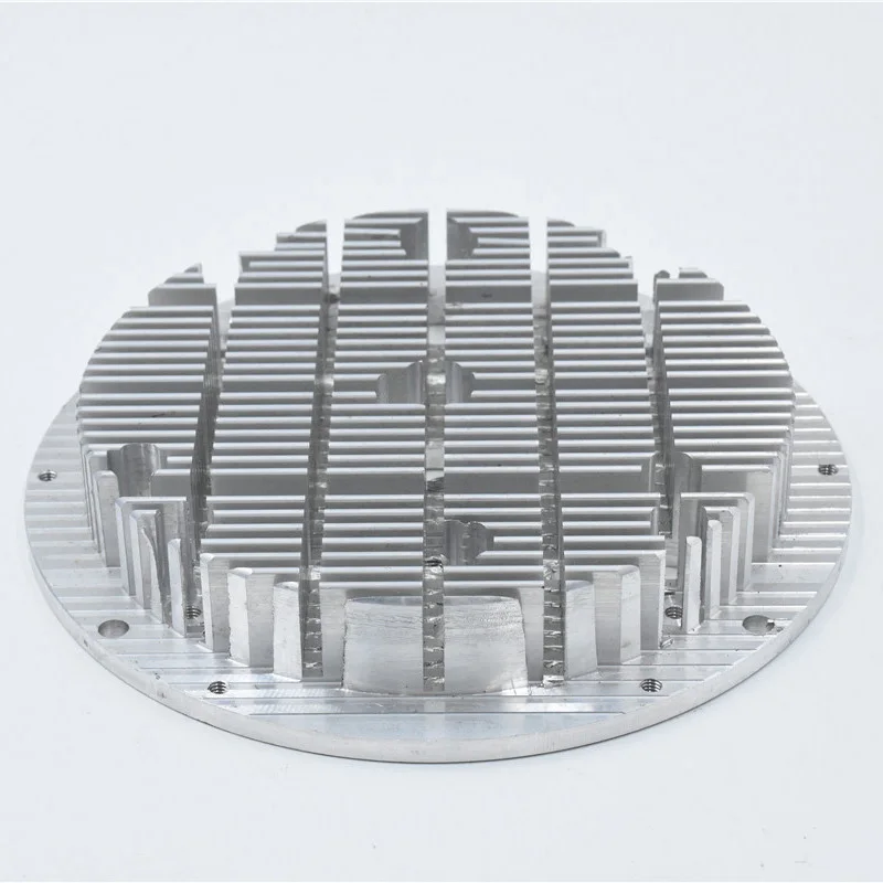 Radiador de perfil de alumínio com luzes personalizadas, aparelho de motocicleta, radiador de luz LED extrudado, radiador de girassol