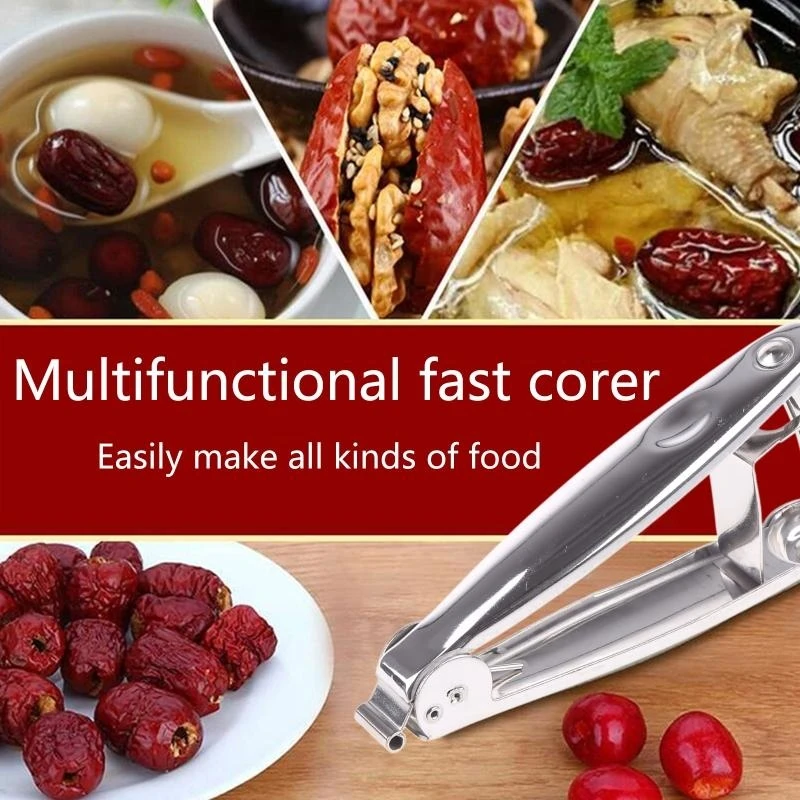  Fruit Corer  Remover For Jujube Fruit & Vegetable Tool Cherry Corer