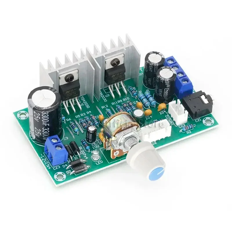 Mini amplificateur de puissance double canal TDA2030 15W+15W pour système audio domestique DIY
