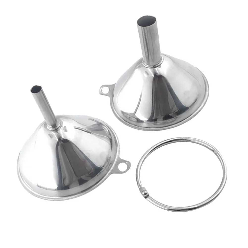 

Набор из 1 мини-воронок из нержавеющей стали для кухни, ситечко для соевого соуса, масла, жидкостей, нержавеющее