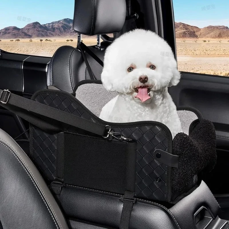 Dog Car Seat Cover Foldable Hammock Pet Car Seat Pet Harness Cat Bag Basket Stable Foldable Travel Pet Dog Cat Safety Car Seat