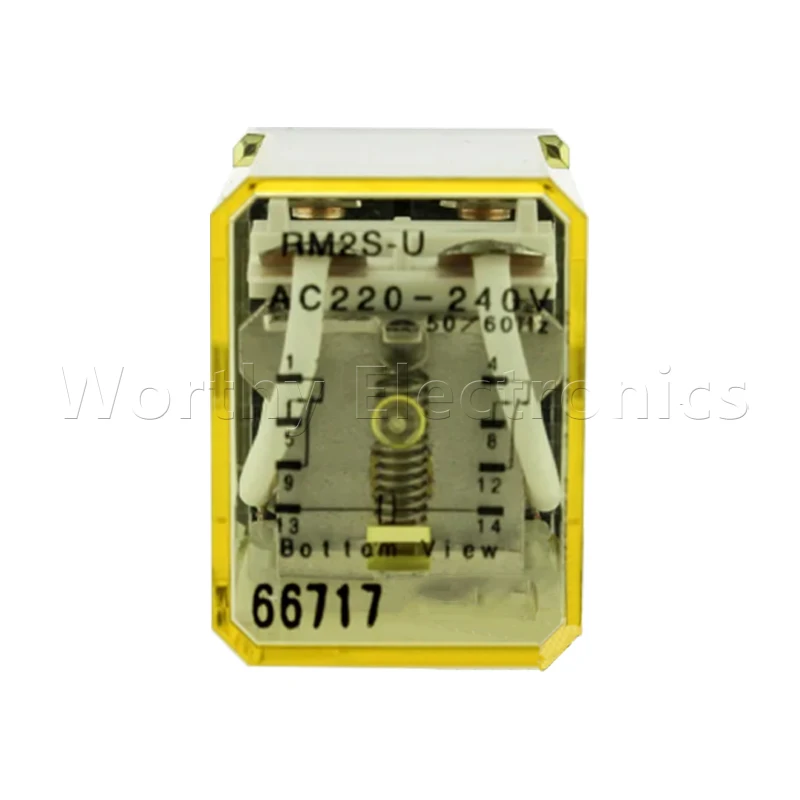 

Free shipping 10pcs/lot relay 220VAC 8PIN RM2S-U AC220-240V