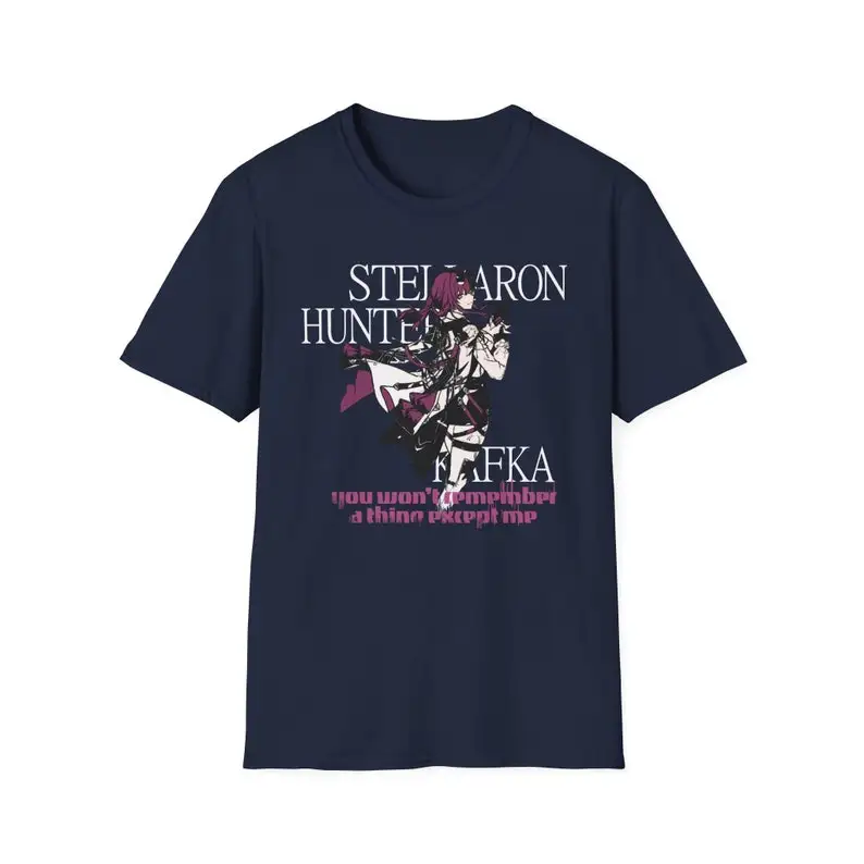 Kafka Honkai Star Rail Stellaron Hunter Manga Style Subtle Anime Graphi T-Shirt