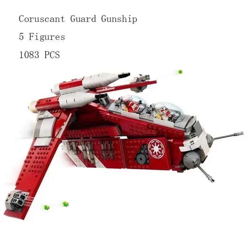 

1083 PCSNEW Model Compatible 75354 Building Blocks Bricks DIY Toys For Children Birthday Christmas Gift