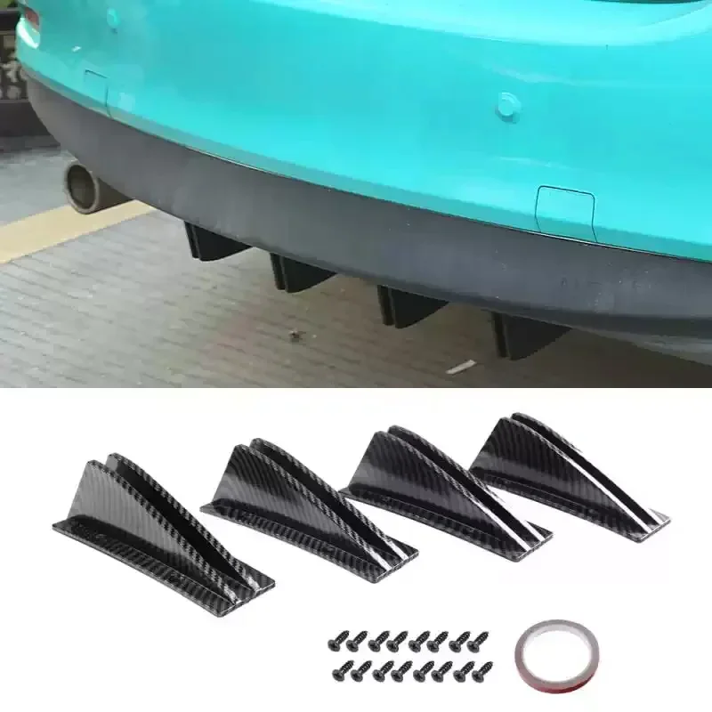 Automotive General Spoiler Rear Bumper Modification Spoiler Rear Lip Sports Guide Mini Small Encirclement Decoration
