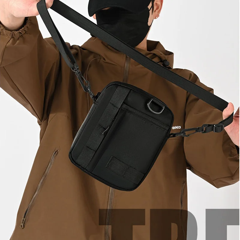 

Lightweight Men Nylon Chest Bag Casual Crossbody Sling Pack Small Messenger Shoulder Pouch Running Sport Outdoor Travel 2026