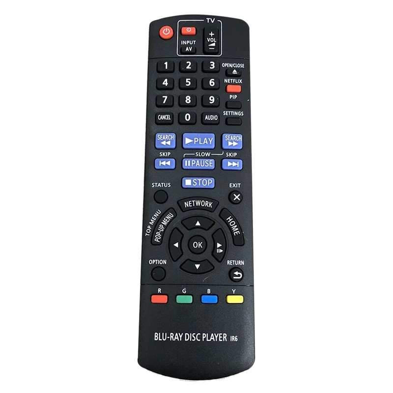 New Replacement Remote Control N2QAYB000734 For Panasonic Blu-Ray DISC Player DMP-BD75 DMP-BD77 DMP-BD87 DMP-BD755