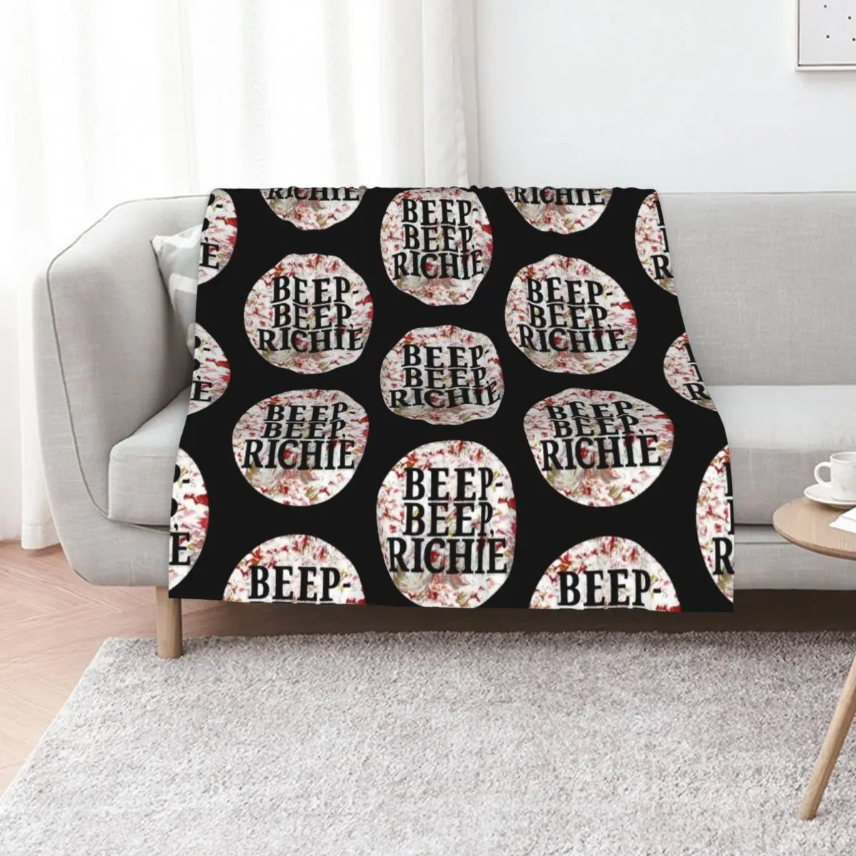 beep-beep richie Throw Blanket Thin Polar Bed Fashionable blankets and throws Beautifuls Softest Blankets