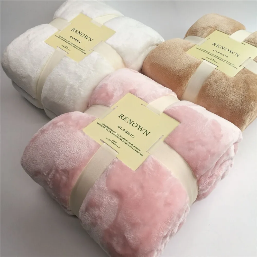 بطانية رمي شتوية من الفلانيل مقاس واحد من الصوف المرجاني الناعم للمكتب قيلولة تكييف الهواء دفء مريح في المنزل أو العمل