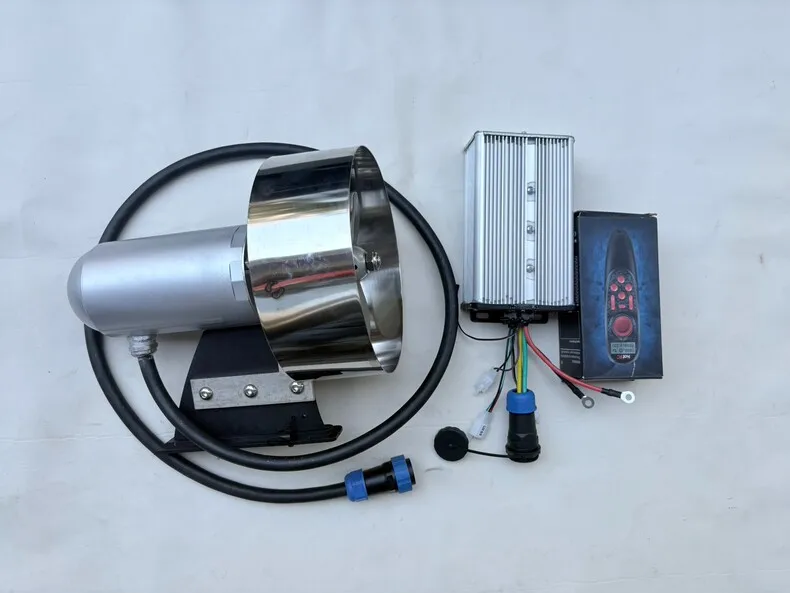12V/24V Remote Control SUP Thruster 1200W 2000-4000RPM Brushless Underwater Electric Motor for Paddle Board Boats
