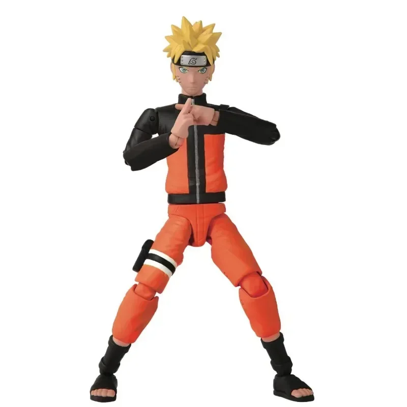 Bandai-Modèle de figurine d'anime Naruto, Uzumaki, NarAAUchiha Sasuke, Hatake Kakashi, Collection de jouets, Cadeaux, Original, En stock