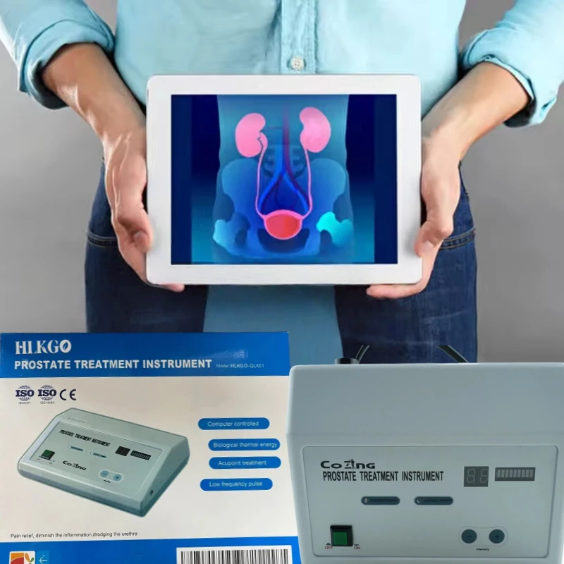 

Men's Prostate Therapy Device - At-Home Treatment for Prostatitis Pain and BPH-Related Urinary Frequency