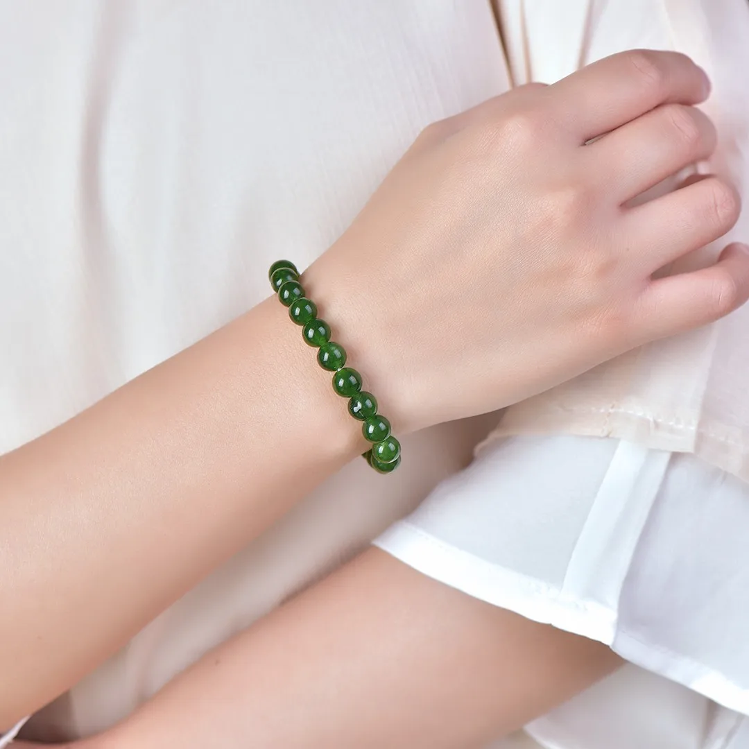 Green Jade Bracelets Men Women Healing Gemstone Fine Jewelry Genuine Natural Myanmar Jadeite Grade A Burma Jade Bracelet Bangles