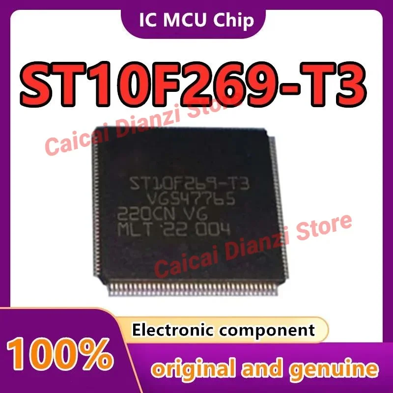 

ST10F269-T3 ST10F269 10F269-T3 QFP144 in stock Original New 1pcs/lot