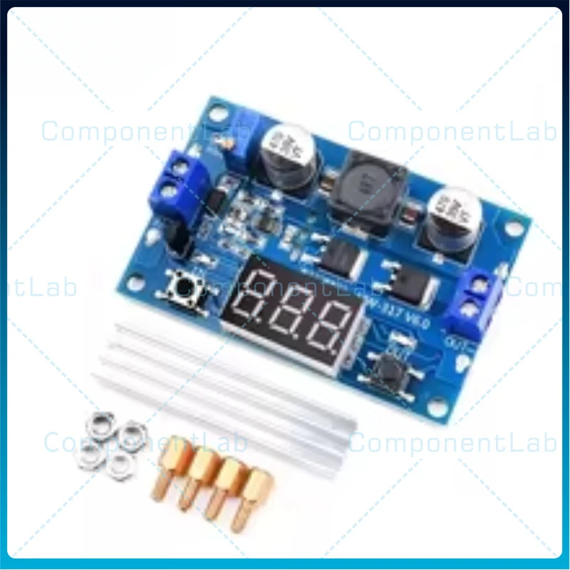 2-8pcs DC-DC LTC1871 Boost Power Module High Power 100W Adjustable Output 3.5-35V Digital Display