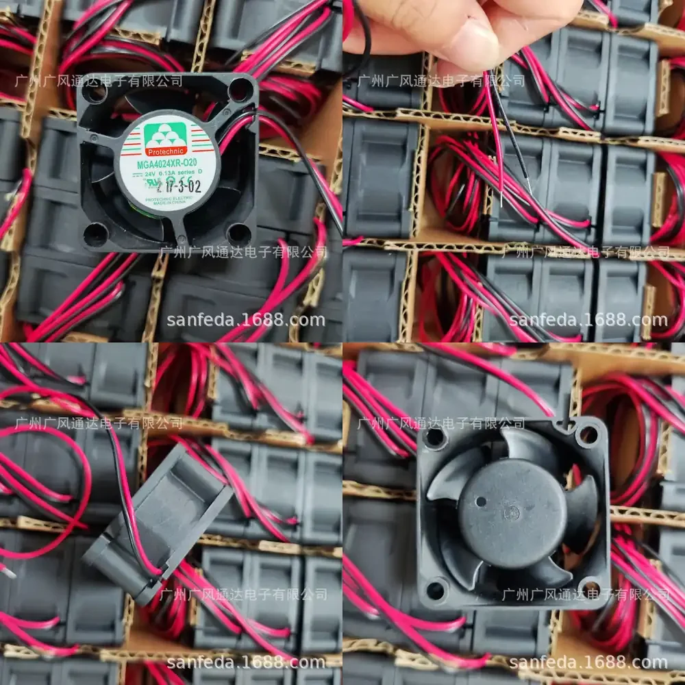 

Промышленный вентилятор с регулируемой частотой вращения 4020 для MGA4024XR-O20, 24В 0.13А, высокопроизводительный охлаждающий вентилятор для промышленного оборудования и систем ОВКВ