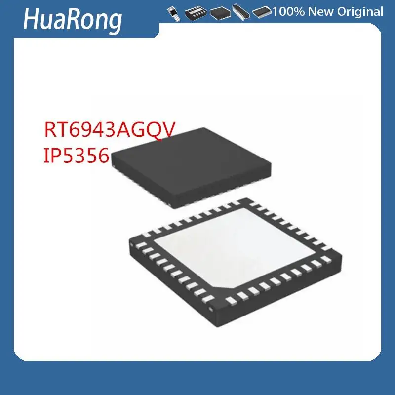 5PCS/LOT     RT6943A     RT6943AGQV    IP5356      QFN40